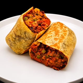 Tomato Sunrise Burrito
