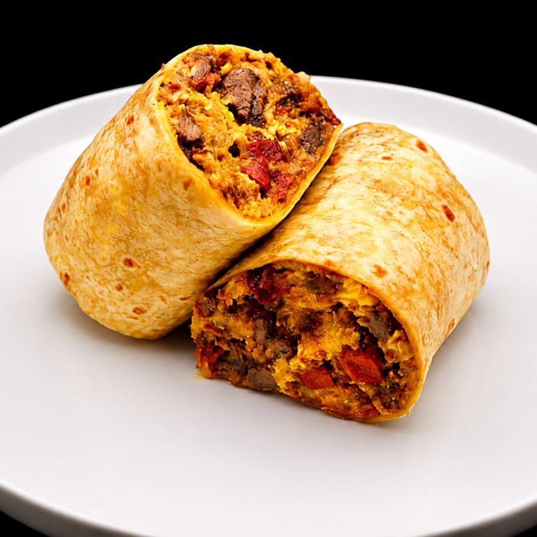 Delicious Breakfast Burrito Awaits